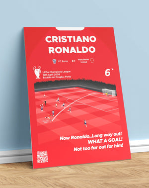 Cristiano Ronaldo Goal vs Porto (08/09)